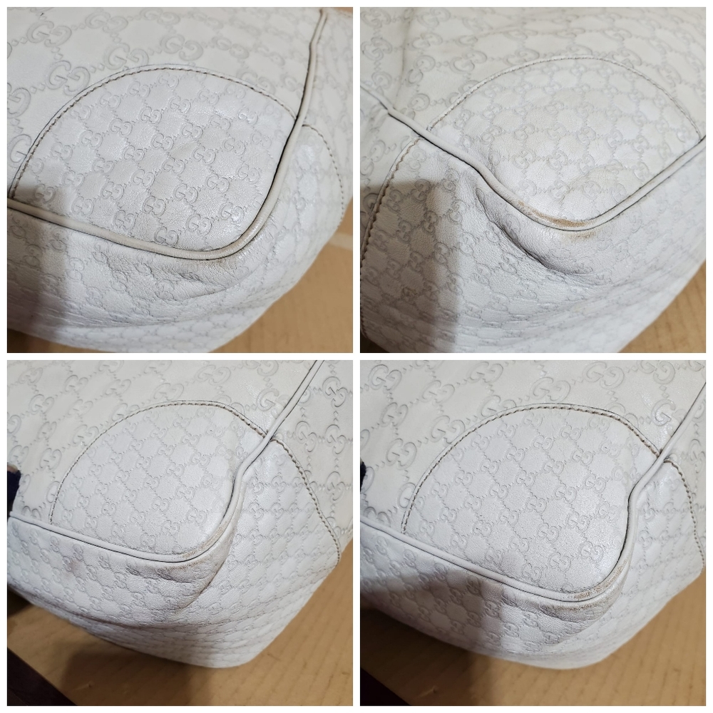 GucciGuccissima Medium Bree Tote Off White - Picture 9 of 10